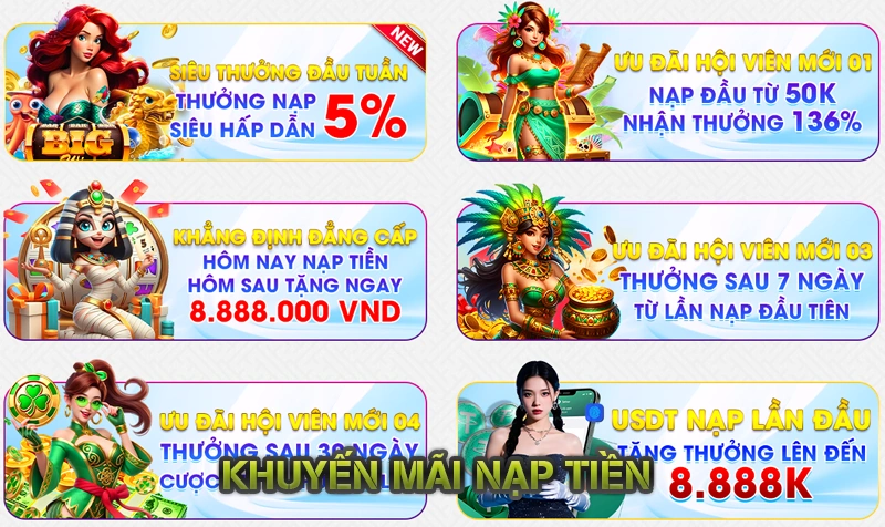Khuyến Mãi Nạp Tiền